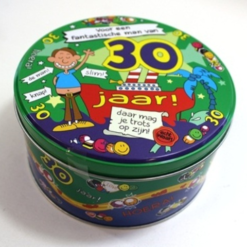 Snoeptrommel 30 Jaar Man