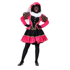 Dames Pietenpak Murcia Zwart/roze