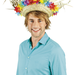 Hawaii Hoed Sammy Met Bloemenrand