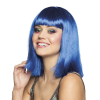 Pruik Dance Blauw