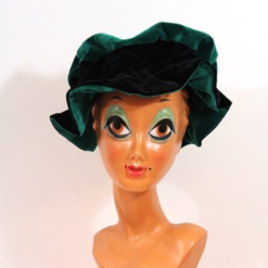 Baret Piet Klassiek Groen/zwart