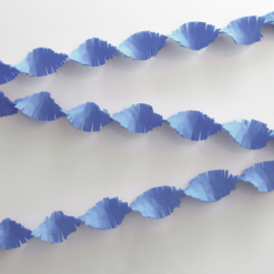 Crepe Slinger Licht Blauw 6 Meter