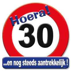 Deurbord Verkeersbord 30