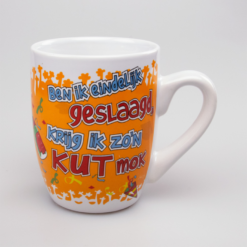 Beker Ben Ik Eindelijk Geslaagd Krijg Ik Zo’n Kut Mok