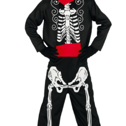 Day Of The Dead Mariachi Skelet Kostuum Kind 10-12 Jaar