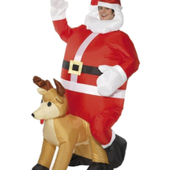 Opblaasbare Kerstman Kostuum