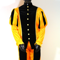 Pietenpak Populair Zwart-oranje – XXL