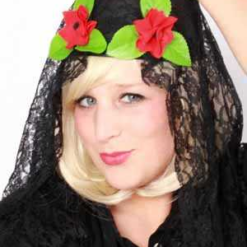 Spaanse Met Kant + Bloem