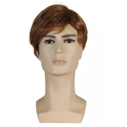 Pieten Pruik Pietro Licht Bruin