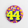 Button 44 Jaar
