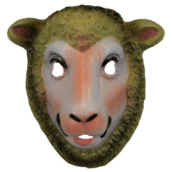 Masker Schaap Plastic