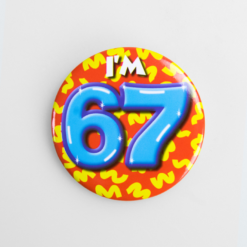 Button 67 Jaar