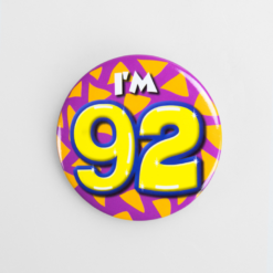 Button 92 Jaar