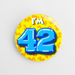 Button 42 Jaar