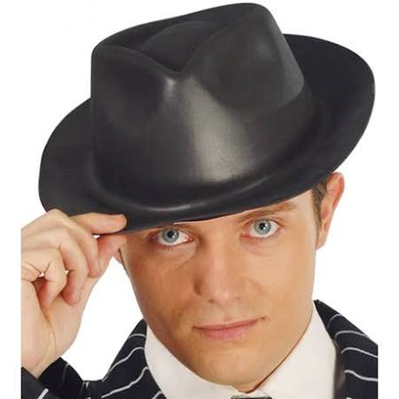 Gleuf Hoed Zwart Plastic