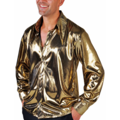 Disco Blouse Glimmend Goud