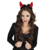 Diadeem Duivel Hoorntjes Bontrandje