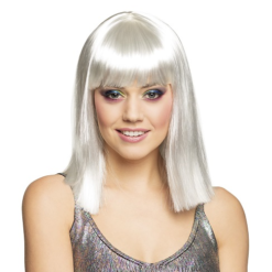 Pruik Dance Wit