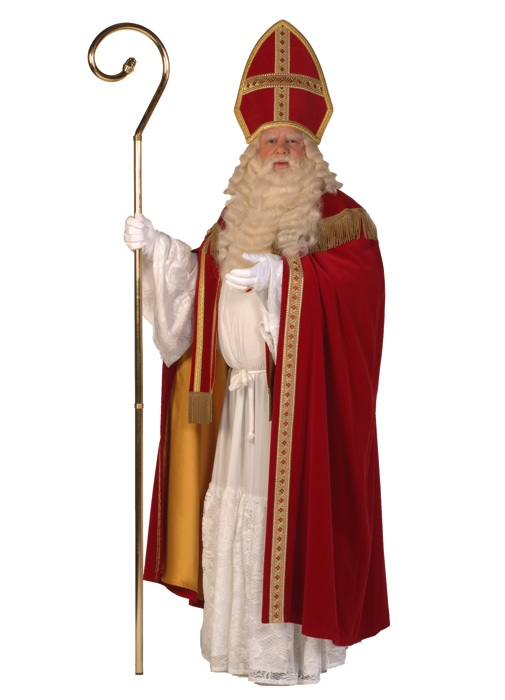 Sinterklaas Kostuum Luxe Gewoon Rood