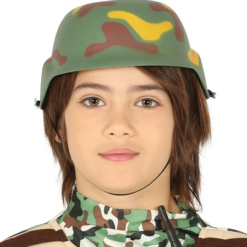 Soldaten Helm Kind Camouflage