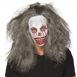 Masker Zombieclown Met Haar