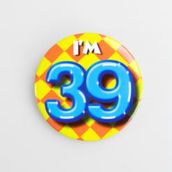 Button 39 Jaar