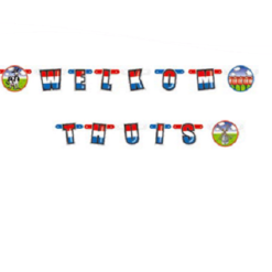 Welkom Thuis Letterslinger Koe Tulp Molen