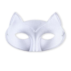 Oogmasker Witte Kat