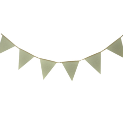 Vlaggenlijn Glitter Goud 6m