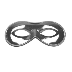 Oogmasker Farfalla Metallic Zilver