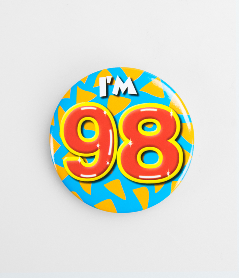 Button 98 Jaar