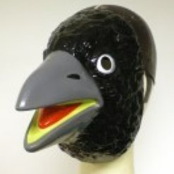 Kindermasker Kraai