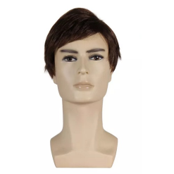 Pieten Pruik Pietro Midden Bruin