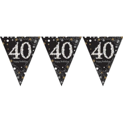 Vlaggenlijn 40 Jaar Sparkling Gold