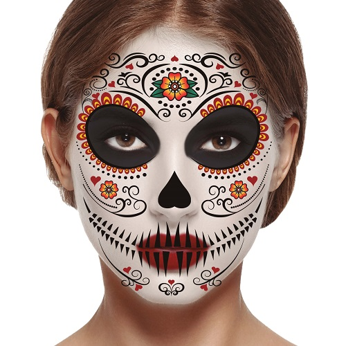 Face Tattoo Catrina